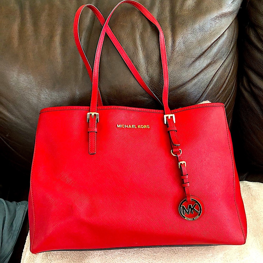 Saffiano leather tote bag